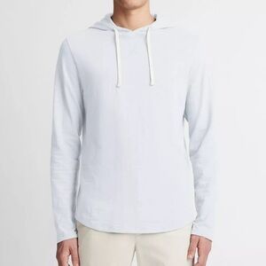 Vince Textured Cotton Hoodie